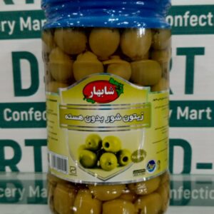 Shabahar Green Salted Olives Without Kernels - 680g