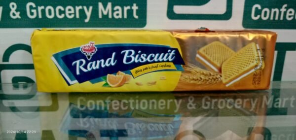 Rand Orange Cream Biscuit