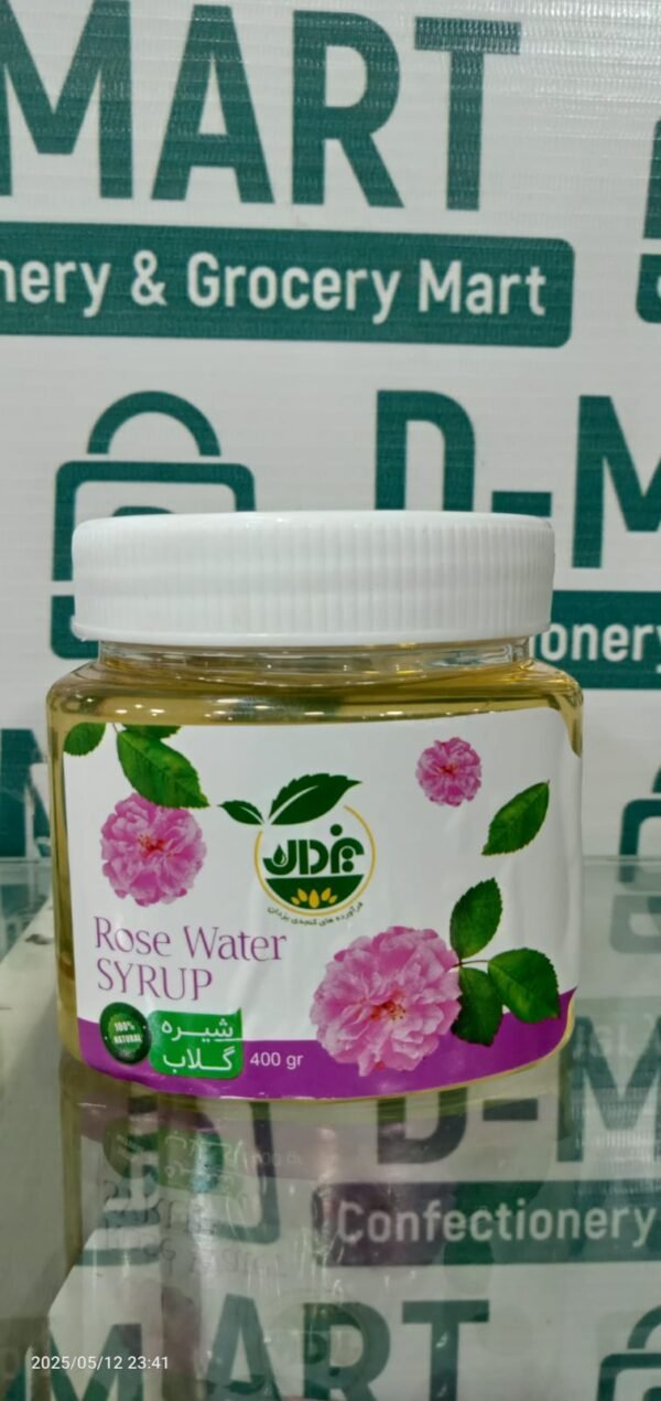 Rose Water Syrup, 400g